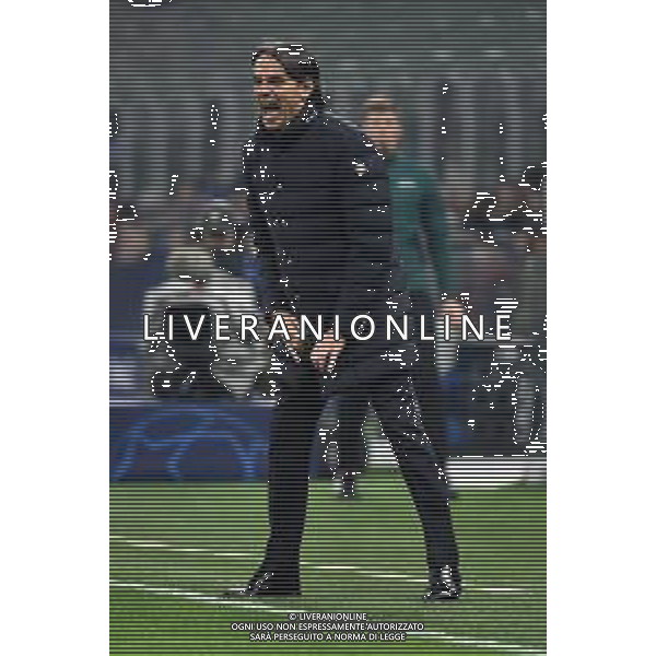 Simone Inzaghi allenatore Inter Inter vs Porto Milano 22-02-2023 Stadio Giuseppe Meazza - San Siro UEFA Champions League ottavi di finale - gara di andata foto Roberto Garavaglia/ag. Aldo Liverani sas / AGENZIA ALDO LIVERANI SAS