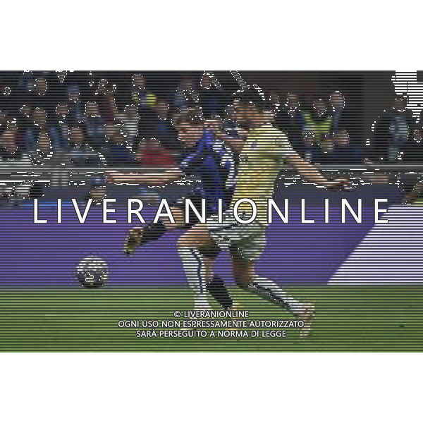 Nicolo\' Barella (Inter) occasione da gol Inter vs Porto Milano 22-02-2023 Stadio Giuseppe Meazza - San Siro UEFA Champions League ottavi di finale - gara di andata foto Roberto Garavaglia/ag. Aldo Liverani sas / AGENZIA ALDO LIVERANI SAS