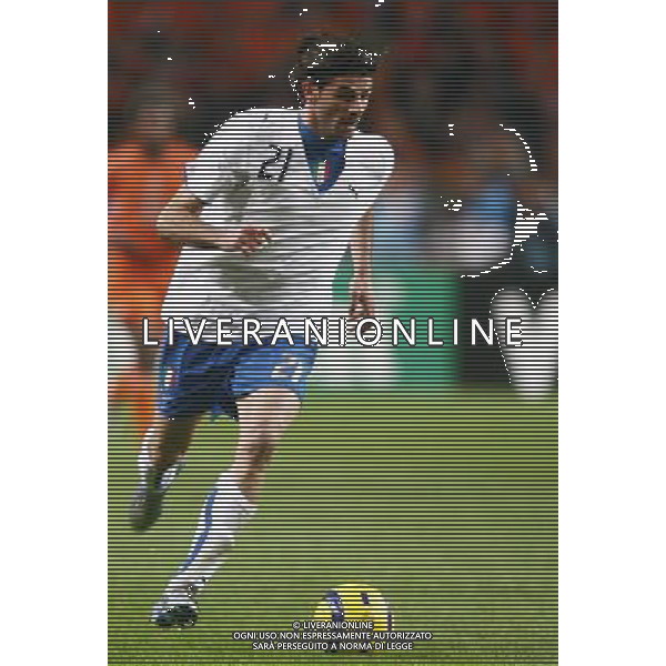 amsterdam (olanda)12-11-2005 amichevole di calcio olanda-italia nella foto iaquinta vincenzo PH filippo venezia-ag.aldo liverani