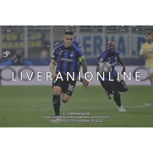 Lautaro Martinez (Inter) e dietro sulla DX Romelu Lukaku (Inter) Inter vs Porto Milano 22-02-2023 Stadio Giuseppe Meazza - San Siro UEFA Champions League ottavi di finale - gara di andata foto Roberto Garavaglia/ag. Aldo Liverani sas / AGENZIA ALDO LIVERANI SAS