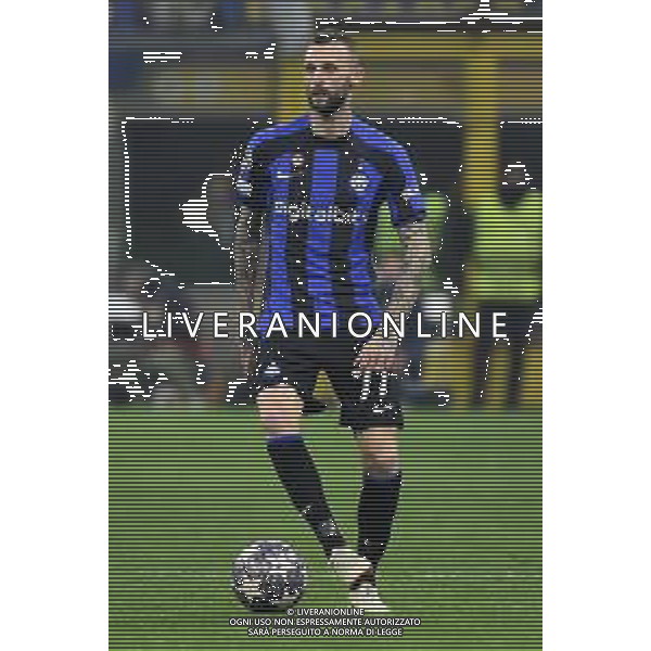 Marcelo Brozovic (Inter) Inter vs Porto Milano 22-02-2023 Stadio Giuseppe Meazza - San Siro UEFA Champions League ottavi di finale - gara di andata foto Roberto Garavaglia/ag. Aldo Liverani sas / AGENZIA ALDO LIVERANI SAS