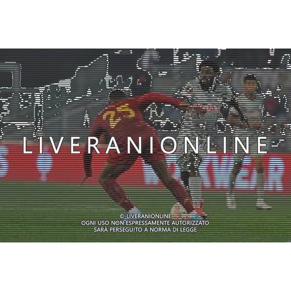 Roma vs Salisburgo Europa League - Play Off - Stadio Olimpico - Roma 23-02-2023 nella foto Koita e Wijnaldum ©Federico Gaetano / AGENZIA ALDO LIVERANI SAS