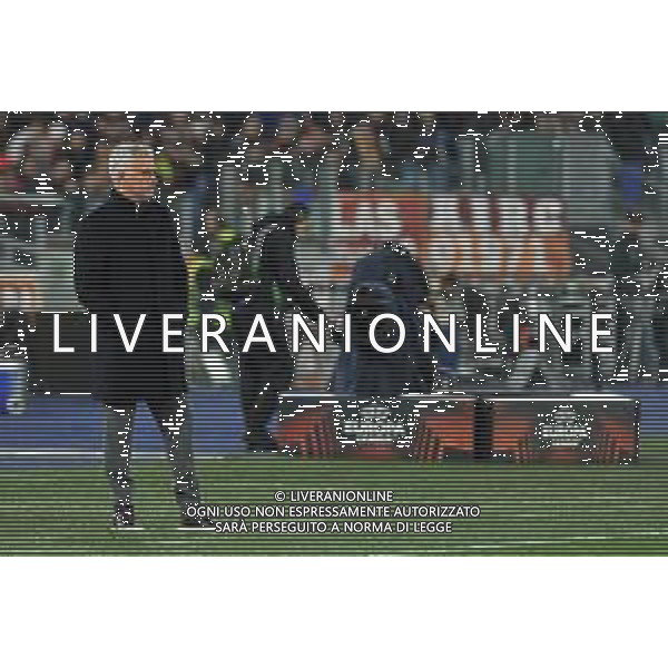 Roma vs Salisburgo Europa League - Play Off - Stadio Olimpico - Roma 23-02-2023 nella foto Josè Mourinho FOTO FEDERICO GAETANO-AG ALDO LIVERANI SAS