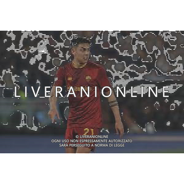 Roma vs Salisburgo Europa League - Play Off - Stadio Olimpico - Roma 23-02-2023 nella foto Paulo Dybala FOTO FEDERICO GAETANO-AG ALDO LIVERANI SAS