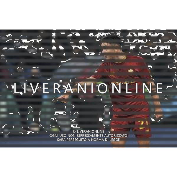 Roma vs Salisburgo Europa League - Play Off - Stadio Olimpico - Roma 23-02-2023 nella foto Paulo Dybala FOTO FEDERICO GAETANO-AG ALDO LIVERANI SAS