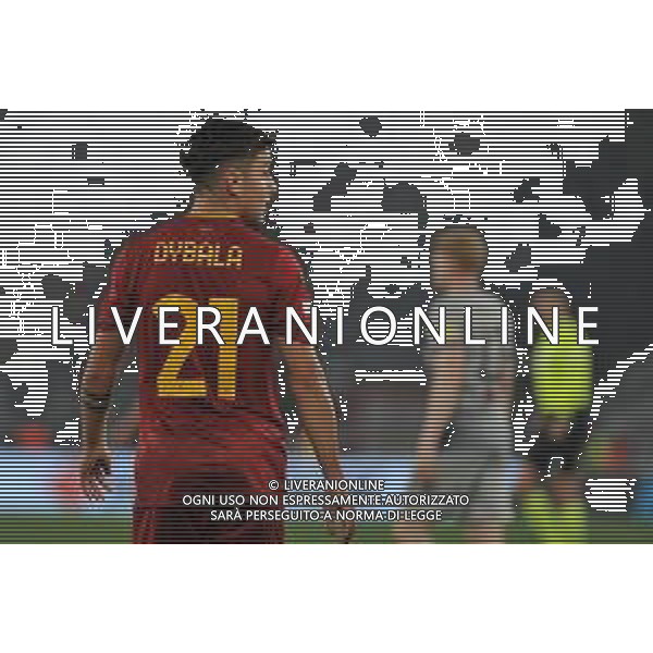 Roma vs Salisburgo Europa League - Play Off - Stadio Olimpico - Roma 23-02-2023 nella foto Paulo Dybala FOTO FEDERICO GAETANO-AG ALDO LIVERANI SAS