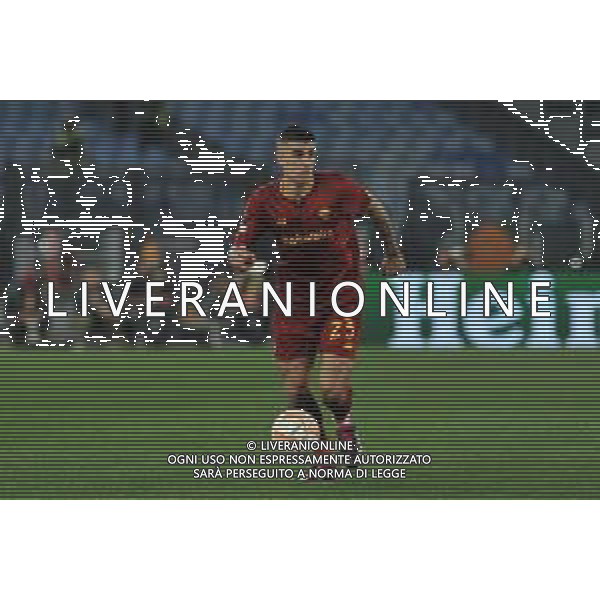 Roma vs Salisburgo Europa League - Play Off - Stadio Olimpico - Roma 23-02-2023 nella foto Gianluca Mancini FOTO FEDERICO GAETANO-AG ALDO LIVERANI SAS