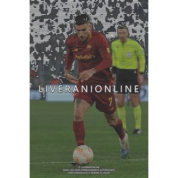 Roma vs Salisburgo Europa League - Play Off - Stadio Olimpico - Roma 23-02-2023 nella foto Lorenzo Pellegrini FOTO FEDERICO GAETANO-AG ALDO LIVERANI SAS