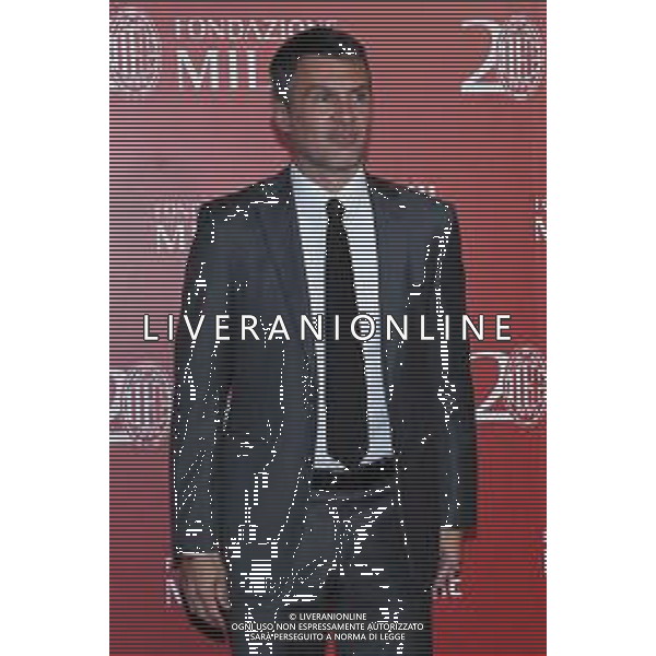 TVRG Red carpet Fondazione Milan nella foto Paolo Maldini direttore area tecnica Milan Milano 23-02-2023 Red carpet in occasione della cena per il 20mo anniversario di Fondazione Milan foto Roberto Garavaglia/ag. Aldo Liverani sas