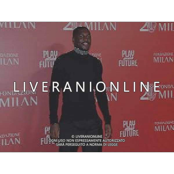 TVRG Red carpet Fondazione Milan nella foto Fode Ballo-Toure\' (Milan) Milano 23-02-2023 Red carpet in occasione della cena per il 20mo anniversario di Fondazione Milan foto Roberto Garavaglia/ag. Aldo Liverani sas