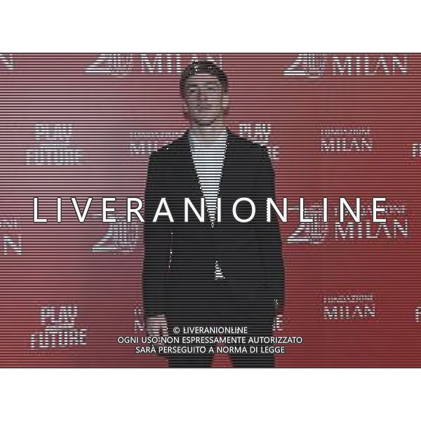 TVRG Red carpet Fondazione Milan nella foto Alexis Saelemaekers (Milan) Milano 23-02-2023 Red carpet in occasione della cena per il 20mo anniversario di Fondazione Milan foto Roberto Garavaglia/ag. Aldo Liverani sas