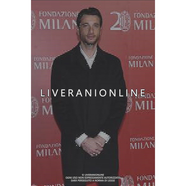 TVRG Red carpet Fondazione Milan nella foto Antonio Mirante (Milan) Milano 23-02-2023 Red carpet in occasione della cena per il 20mo anniversario di Fondazione Milan foto Roberto Garavaglia/ag. Aldo Liverani sas