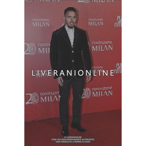 TVRG Red carpet Fondazione Milan nella foto Ismael Bennacer (Milan) Milano 23-02-2023 Red carpet in occasione della cena per il 20mo anniversario di Fondazione Milan foto Roberto Garavaglia/ag. Aldo Liverani sas