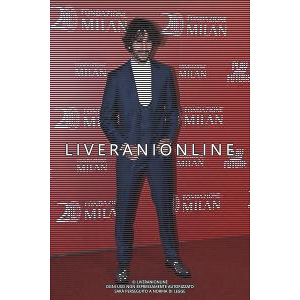 TVRG Red carpet Fondazione Milan nella foto Yacine Adli (Milan) Milano 23-02-2023 Red carpet in occasione della cena per il 20mo anniversario di Fondazione Milan foto Roberto Garavaglia/ag. Aldo Liverani sas