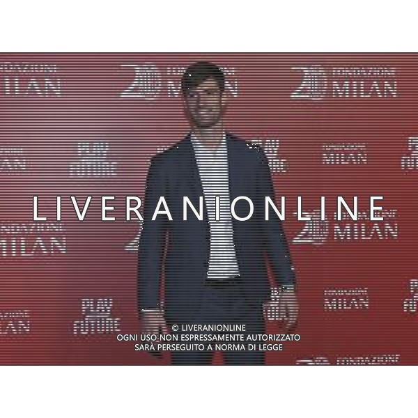 TVRG Red carpet Fondazione Milan nella foto Matteo Gabbia (Milan) Milano 23-02-2023 Red carpet in occasione della cena per il 20mo anniversario di Fondazione Milan foto Roberto Garavaglia/ag. Aldo Liverani sas