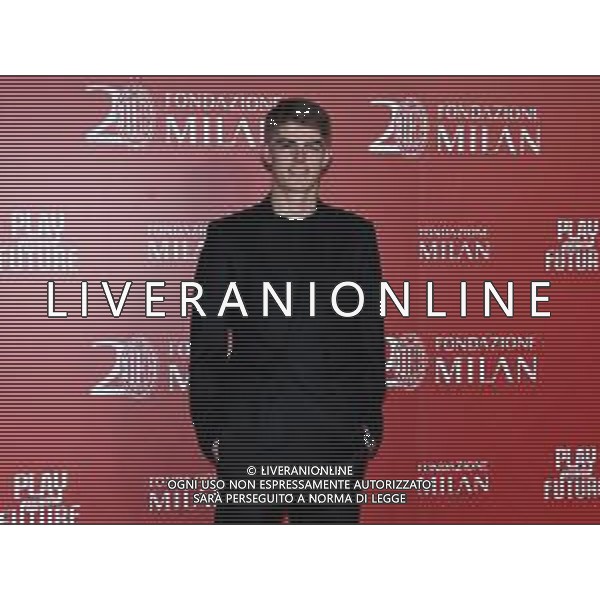 TVRG Red carpet Fondazione Milan nella foto Charles de Ketelaere (Milan) Milano 23-02-2023 Red carpet in occasione della cena per il 20mo anniversario di Fondazione Milan foto Roberto Garavaglia/ag. Aldo Liverani sas