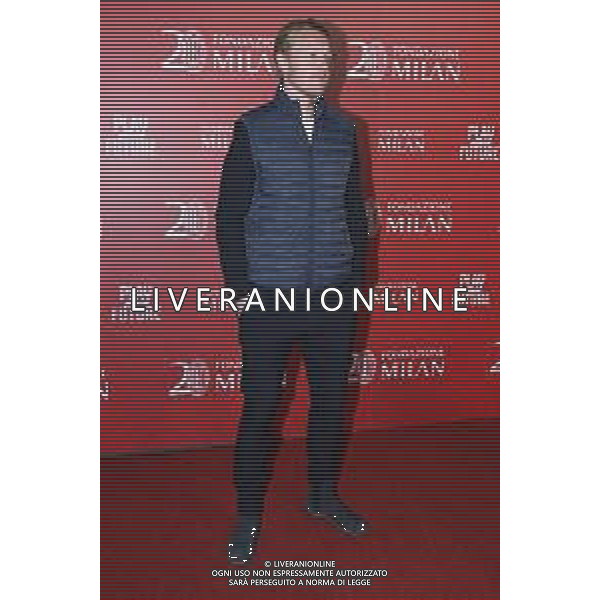 TVRG Red carpet Fondazione Milan nella foto Simon Kjaer (Milan) Milano 23-02-2023 Red carpet in occasione della cena per il 20mo anniversario di Fondazione Milan foto Roberto Garavaglia/ag. Aldo Liverani sas