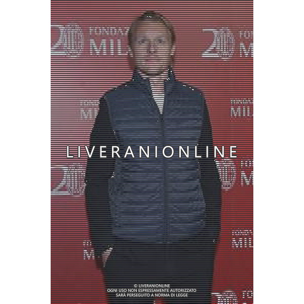 TVRG Red carpet Fondazione Milan nella foto Simon Kjaer (Milan) Milano 23-02-2023 Red carpet in occasione della cena per il 20mo anniversario di Fondazione Milan foto Roberto Garavaglia/ag. Aldo Liverani sas