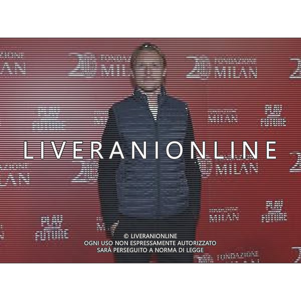 TVRG Red carpet Fondazione Milan nella foto Simon Kjaer (Milan) Milano 23-02-2023 Red carpet in occasione della cena per il 20mo anniversario di Fondazione Milan foto Roberto Garavaglia/ag. Aldo Liverani sas
