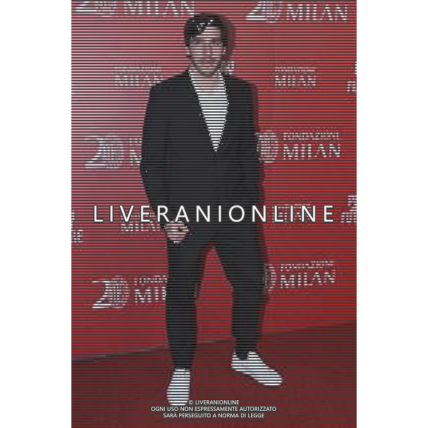 TVRG Red carpet Fondazione Milan nella foto Sandro Tonali (Milan) Milano 23-02-2023 Red carpet in occasione della cena per il 20mo anniversario di Fondazione Milan foto Roberto Garavaglia/ag. Aldo Liverani sas