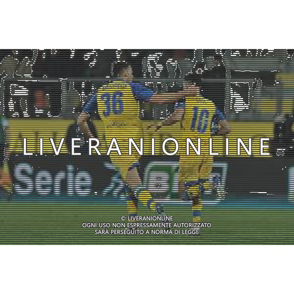 Frosinone vs Parma Campionato Serie B - 26 Giornata - Stadio B.Stirpe - Frosinone 24-02-2023 nella foto Esultanza Mazzitelli e Caso ©Federico Gaetano / AGENZIA ALDO LIVERANI SAS