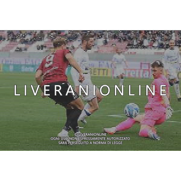 25.02.2023 REGGIO CALABRIA STADIO ORESTE GRANILLO. CAMPIONATO NAZIONALE SERIE B REGGINA VS MODENA IN FOTO GABRIELE GORI REGGINA E RICCARDO GAGNO MODENA ©GARREFFA PASQUALE / AGENZIA ALDO LIVERANI SAS