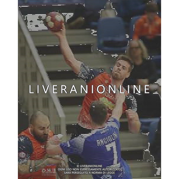 25-02-2023 PALLAMANO ROMAGNA - JUNIOR FASANO NELLA FOTO IVAN ANTIC DELLA PALLAMANO ROMAGNA AL TIRO FOTO GIANNI SANNA-AG ALDO LIVERANI SAS