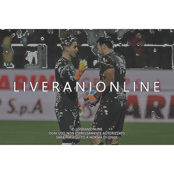 Frosinone vs Parma Campionato Serie B - 26 Giornata - Stadio B.Stirpe - Frosinone 24-02-2023 nella foto Chichizola e Buffon FOTO FEDERICO GAETANO-AG ALDO LIVERANI SAS