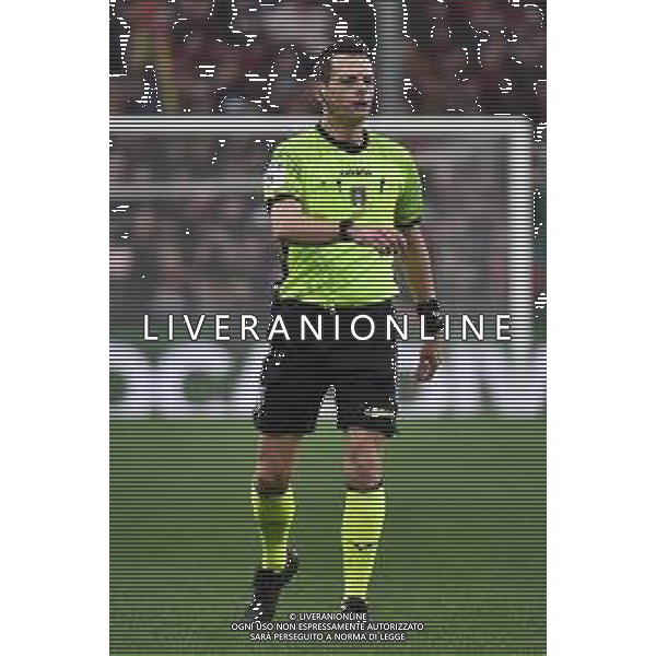 TVRG l\'arbitro Ivano Pezzuto di Lecce Genoa vs Spal Genova 25-02-2023 Stadio Luigi Ferraris - Marassi Campionato Serie BKT - 26a giornata foto Roberto Garavaglia/ag. Aldo Liverani sas