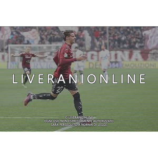 25/02/2023 STADIO ORESTE GRANILLO CAMPIONATO NAZIONALE DI CALCIO SERIE B. REGGINA VS MODENA IN FOTO ESULTANZA DOPO IL GOL DI NICCOLO\' PIEROZZI REGGINA ©GARREFFA PASQUALE / AGENZIA ALDO LIVERANI SAS