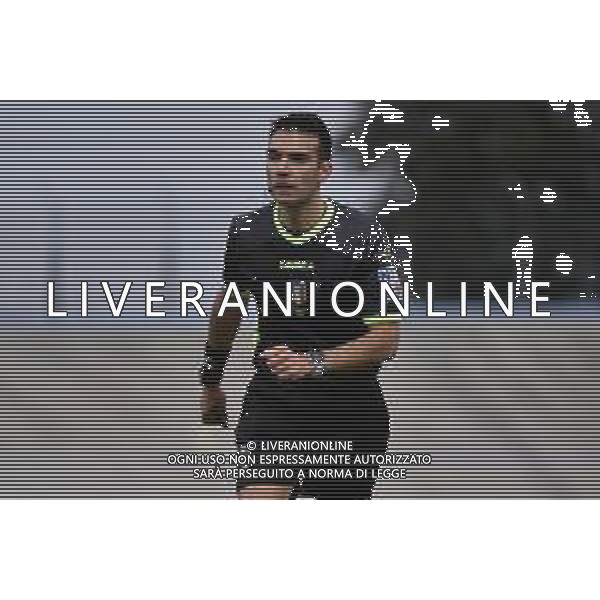 TVRG l\'arbitro Marco Monaldi di Macerata Fiorenzuola vs Cesena Fiorenzuola d\'Arda (PC) 26-02-2023 Velodromo Pavesi Campionato Serie C girone B - 29a giornata foto Roberto Garavaglia/ag. Aldo Liverani sas / AGENZIA ALDO LIVERANI SAS