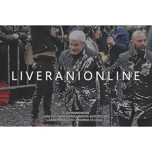 Funerali Maurizio Costanzo - Chiesa degli Artisti - Roma 27-02-2023 nella foto Pino Insegno FOTO FEDERICO GAETANO-AG ALDO LIVERANI SAS