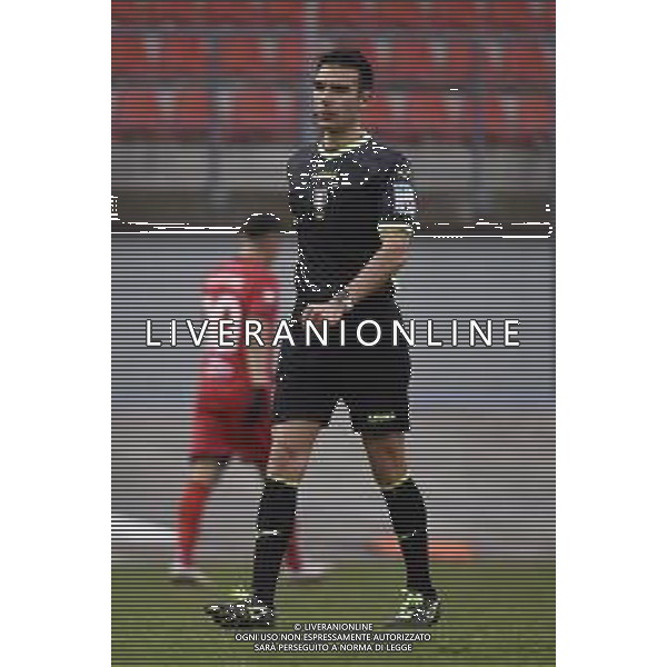 TVRG l\'arbitro Marco Monaldi di Macerata Fiorenzuola vs Cesena Fiorenzuola d\'Arda (PC) 26-02-2023 Velodromo Pavesi Campionato Serie C girone B - 29a giornata foto Roberto Garavaglia/ag. Aldo Liverani sas / AGENZIA ALDO LIVERANI SAS