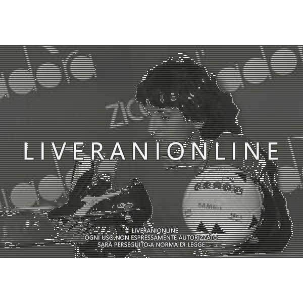 RETROSPETTIVA ZICO PSEUDONIMO DI ARTHUR ANTUNES COIMBRA CALCIATORE NELLA FOTO ZICO CON A MILANO NELL\'ANNO 1983  AG ALDO LIVERANI SAS 