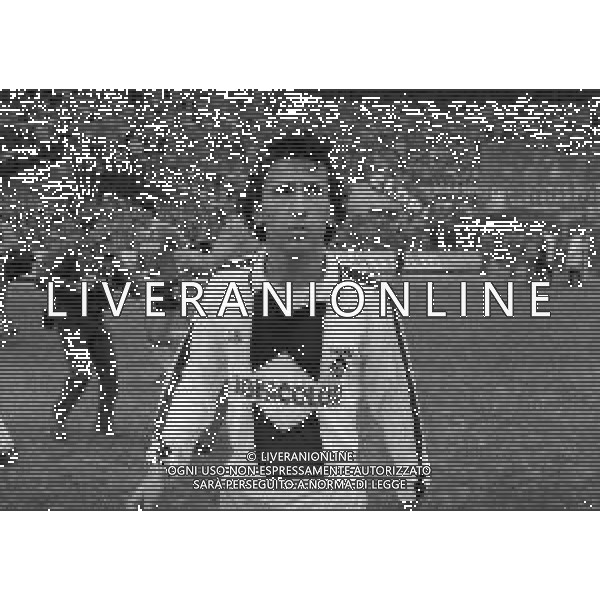 RETROSPETTIVA ZICO PSEUDONIMO DI ARTHUR ANTUNES COIMBRA CALCIATORE NELLA FOTO ZICO CON LA MAGLIA DELL\'UDINSE CALCIO NELL\'ANNO 1983-1984 AG ALDO LIVERANI SAS
