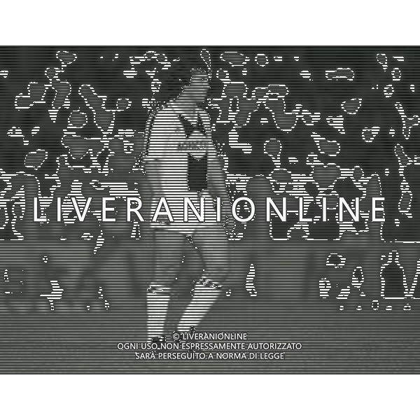 RETROSPETTIVA ZICO PSEUDONIMO DI ARTHUR ANTUNES COIMBRA CALCIATORE NELLA FOTO ZICO CON LA MAGLIA DELL\'UDINSE CALCIO NELL\'ANNO 1983-1984 AG ALDO LIVERANI SAS