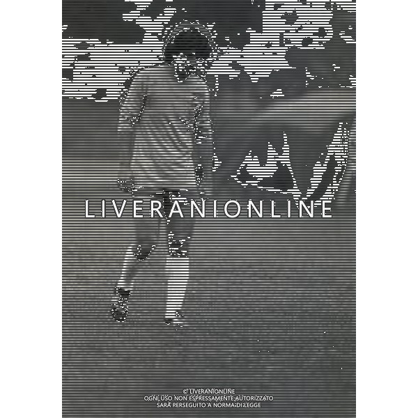 RETROSPETTIVA ZICO PSEUDONIMO DI ARTHUR ANTUNES COIMBRA CALCIATORE NELLA FOTO ZICO CON LA MAGLIA DELL\'UDINSE CALCIO NELL\'ANNO 1983-1984 AG ALDO LIVERANI SAS