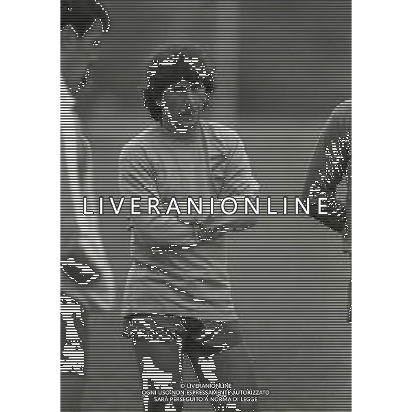 RETROSPETTIVA ZICO PSEUDONIMO DI ARTHUR ANTUNES COIMBRA CALCIATORE NELLA FOTO ZICO CON LA MAGLIA DELL\'UDINSE CALCIO NELL\'ANNO 1983-1984 AG ALDO LIVERANI SAS