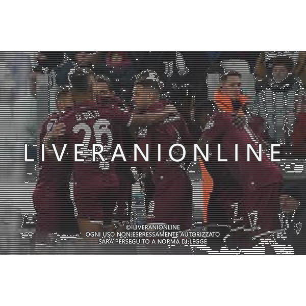 Torino 28.02.2023 Allianz Stadium Juventus vs Torino Campionato Calcio Serie A TIM 2022/2023 24a giornata Nella foto: esultanza torino dopo il gol di yann karamoh ©Viganti / AGENZIA ALDO LIVERANI SAS