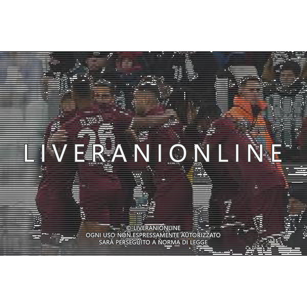 Torino 28.02.2023 Allianz Stadium Juventus vs Torino Campionato Calcio Serie A TIM 2022/2023 24a giornata Nella foto: esultanza torino dopo il gol di yann karamoh ©Viganti / AGENZIA ALDO LIVERANI SAS