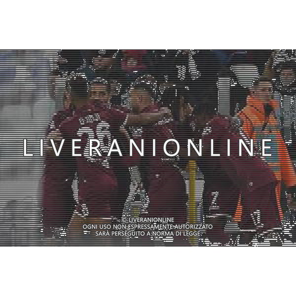 Torino 28.02.2023 Allianz Stadium Juventus vs Torino Campionato Calcio Serie A TIM 2022/2023 24a giornata Nella foto: esultanza torino dopo il gol di yann karamoh ©Viganti / AGENZIA ALDO LIVERANI SAS