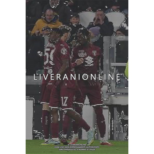 Torino 28.02.2023 Allianz Stadium Juventus vs Torino Campionato Calcio Serie A TIM 2022/2023 24a giornata Nella foto: esultanza torino dopo il gol di yann karamoh ©Viganti / AGENZIA ALDO LIVERANI SAS