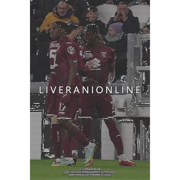 Torino 28.02.2023 Allianz Stadium Juventus vs Torino Campionato Calcio Serie A TIM 2022/2023 24a giornata Nella foto: esultanza torino dopo il gol di yann karamoh ©Viganti / AGENZIA ALDO LIVERANI SAS