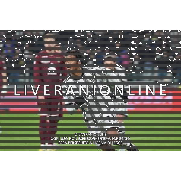 Torino 28.02.2023 Allianz Stadium Juventus vs Torino Campionato Calcio Serie A TIM 2022/2023 24a giornata Nella foto: Esultanza gol di Cuadrado ©Viganti / AGENZIA ALDO LIVERANI SAS