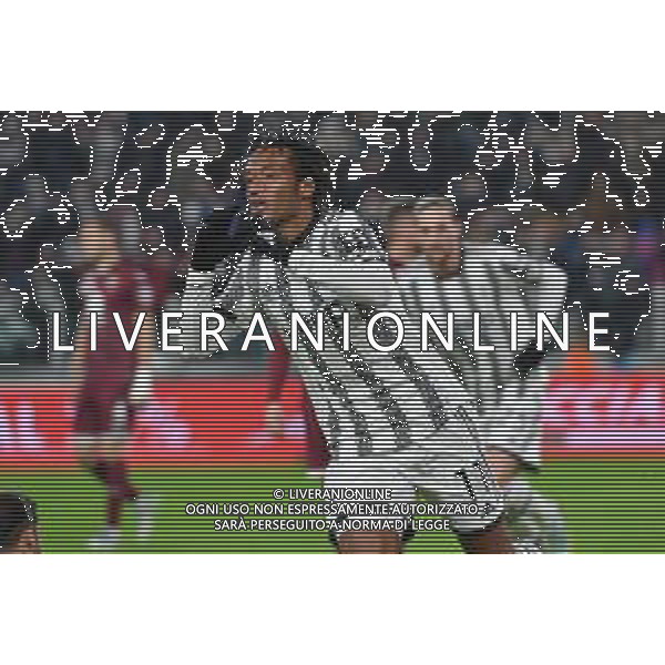 Torino 28.02.2023 Allianz Stadium Juventus vs Torino Campionato Calcio Serie A TIM 2022/2023 24a giornata Nella foto: Esultanza gol di Cuadrado ©Viganti / AGENZIA ALDO LIVERANI SAS