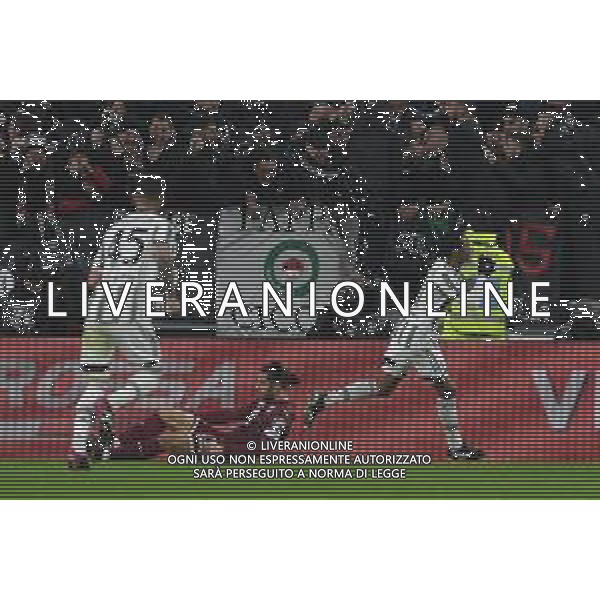 Torino 28.02.2023 Allianz Stadium Juventus vs Torino Campionato Calcio Serie A TIM 2022/2023 24a giornata Nella foto: esultanza juventus dopo il gol di juan cuadrado ©Viganti / AGENZIA ALDO LIVERANI SAS