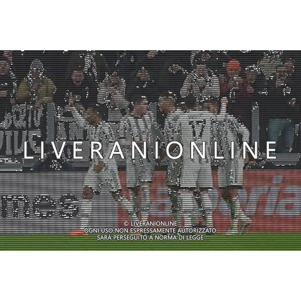 Torino 28.02.2023 Allianz Stadium Juventus vs Torino Campionato Calcio Serie A TIM 2022/2023 24a giornata Nella foto: esultanza juventus dopo il gol di danilo ©Viganti / AGENZIA ALDO LIVERANI SAS