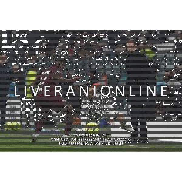 Torino 28.02.2023 Allianz Stadium Juventus vs Torino Campionato Calcio Serie A TIM 2022/2023 24a giornata Nella foto: filip kostic e wilfried singo ©Viganti / AGENZIA ALDO LIVERANI SAS