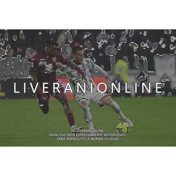 Torino 28.02.2023 Allianz Stadium Juventus vs Torino Campionato Calcio Serie A TIM 2022/2023 24a giornata Nella foto: filip kostic e wilfried singo ©Viganti / AGENZIA ALDO LIVERANI SAS