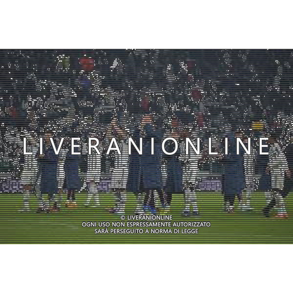 Torino 28.02.2023 Allianz Stadium Juventus vs Torino Campionato Calcio Serie A TIM 2022/2023 24a giornata Nella foto: festa juventus a fine gara ©Viganti / AGENZIA ALDO LIVERANI SAS